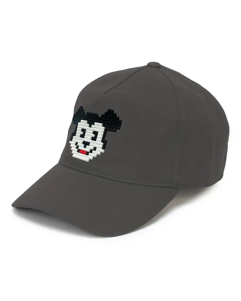 Mostly Heard Rarely Seen Mouse Bear Baseballkappe - Grau Grau