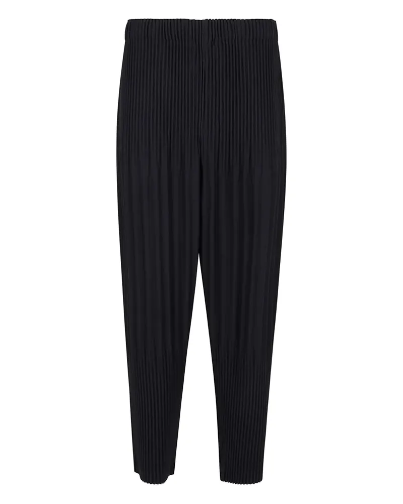 Issey Miyake pleated trousers - Blau Blau