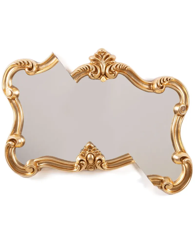 Seletti Tetris Spiegel - Gold Gold
