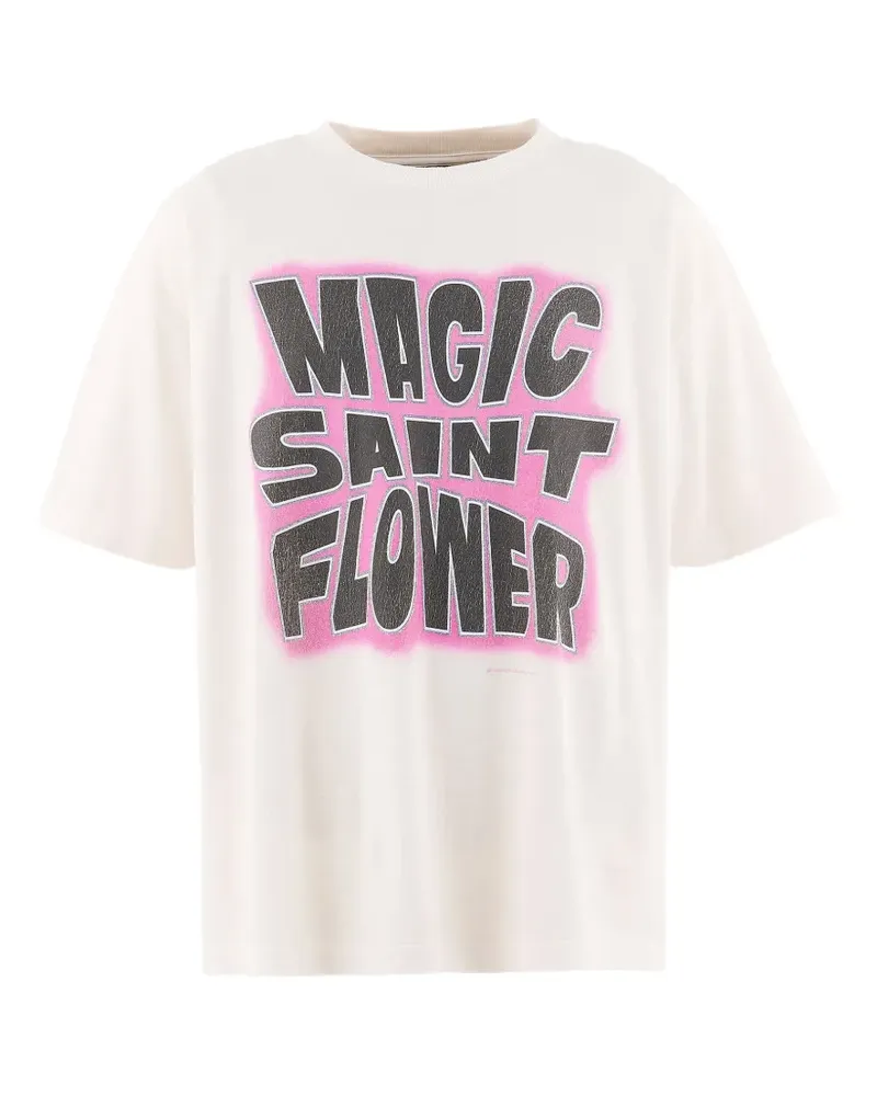SAINT MXXXXXX graphic-print T-shirt - Weiß Weiß