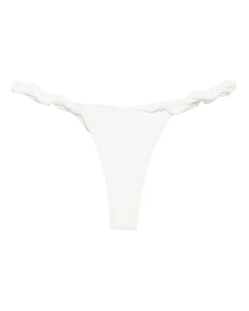 Christopher Esber Rolled Up bikini bottoms - Weiß Weiß