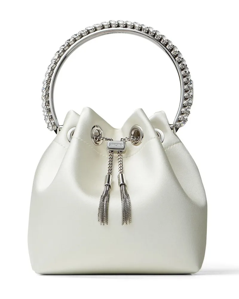 Jimmy Choo Bon Bon Beuteltasche - Silber Silber