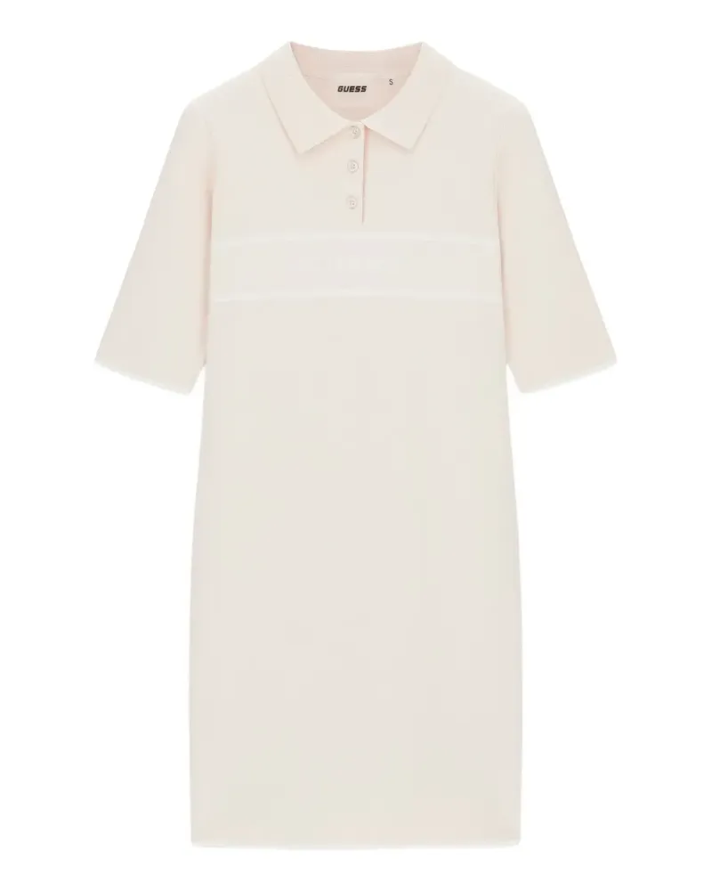 Guess Polo-Minikleid aus Strick - Nude Nude