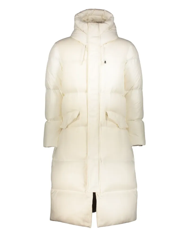 Herno Mantel mit Rollkragen - Weiß Weiß