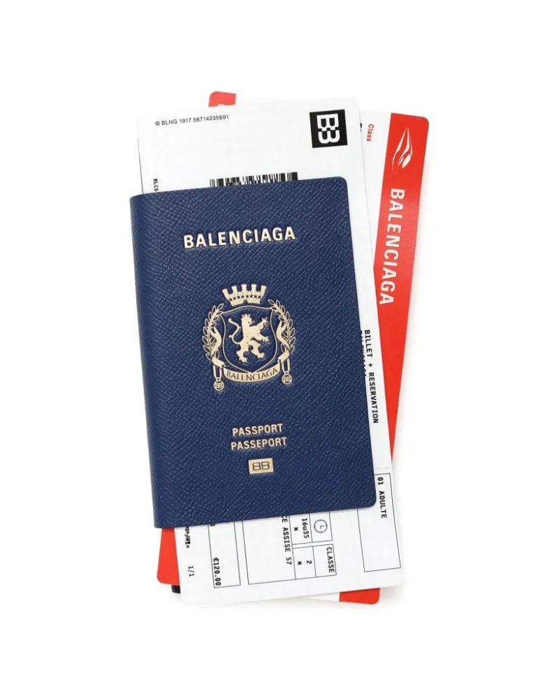 Balenciaga Pass-Etui - Blau Blau