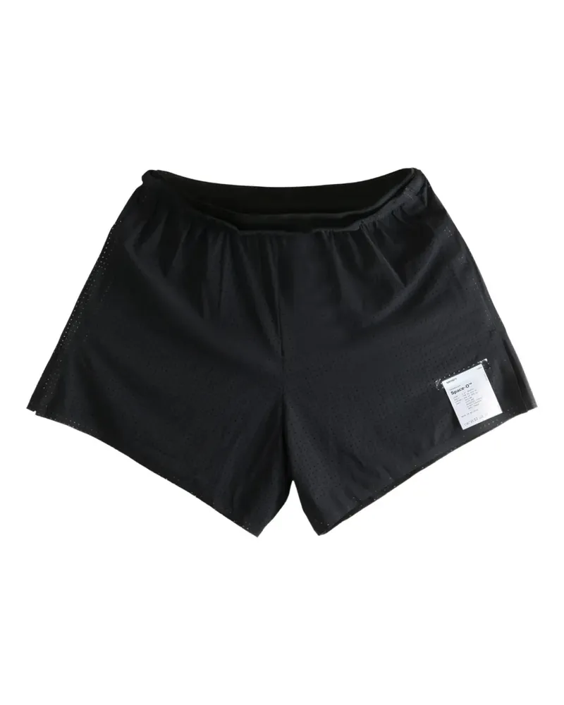 Satisfy mesh-panel shorts - Schwarz Schwarz
