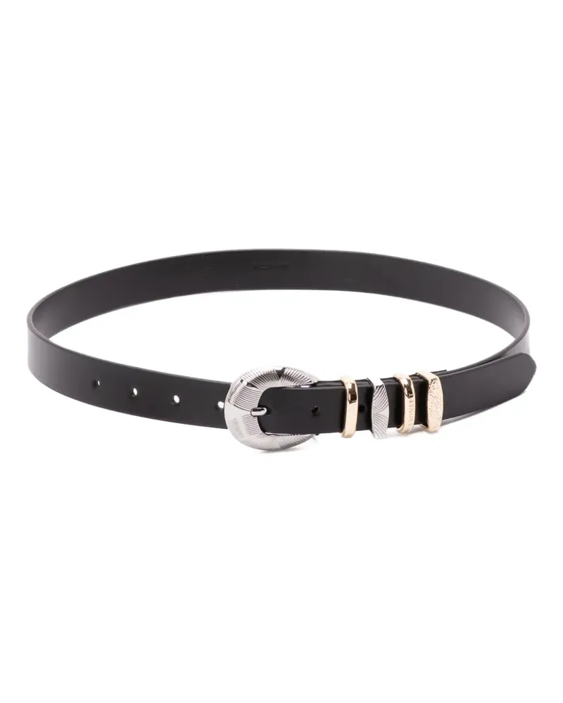 Twin-Set buckle belt - Schwarz Schwarz