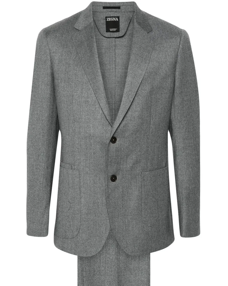 Ermenegildo Zegna Anzug aus Wolle - Grau Grau