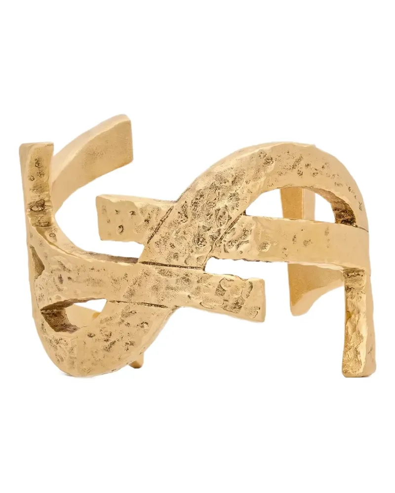 Saint Laurent Offene Cassandre Armspange - Gold Gold
