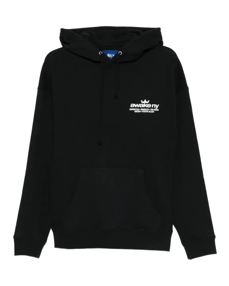 AWAKE NY Good Everywhere logo hoodie - Schwarz Schwarz