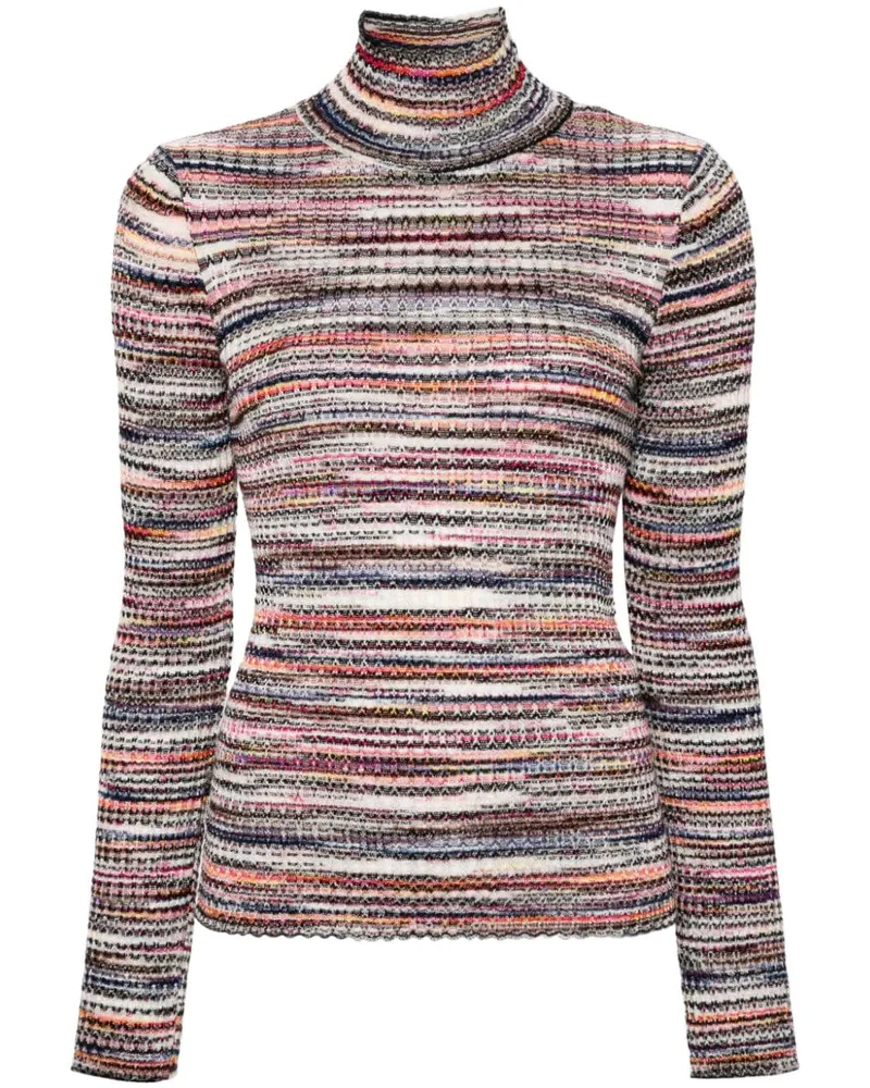 Missoni Gestreifter Pullover - Rosa Rosa