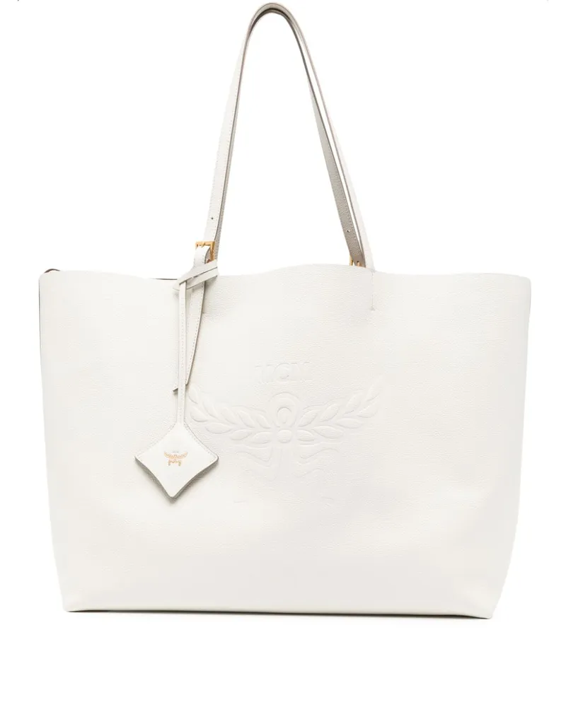 MCM Großer Himmel Shopper - Weiß Weiß