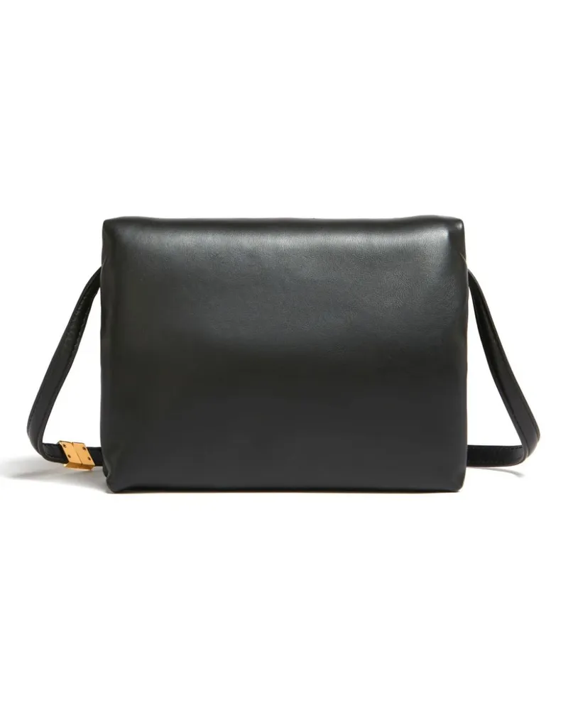 Marni Prisma Clutch aus Leder - Schwarz Schwarz
