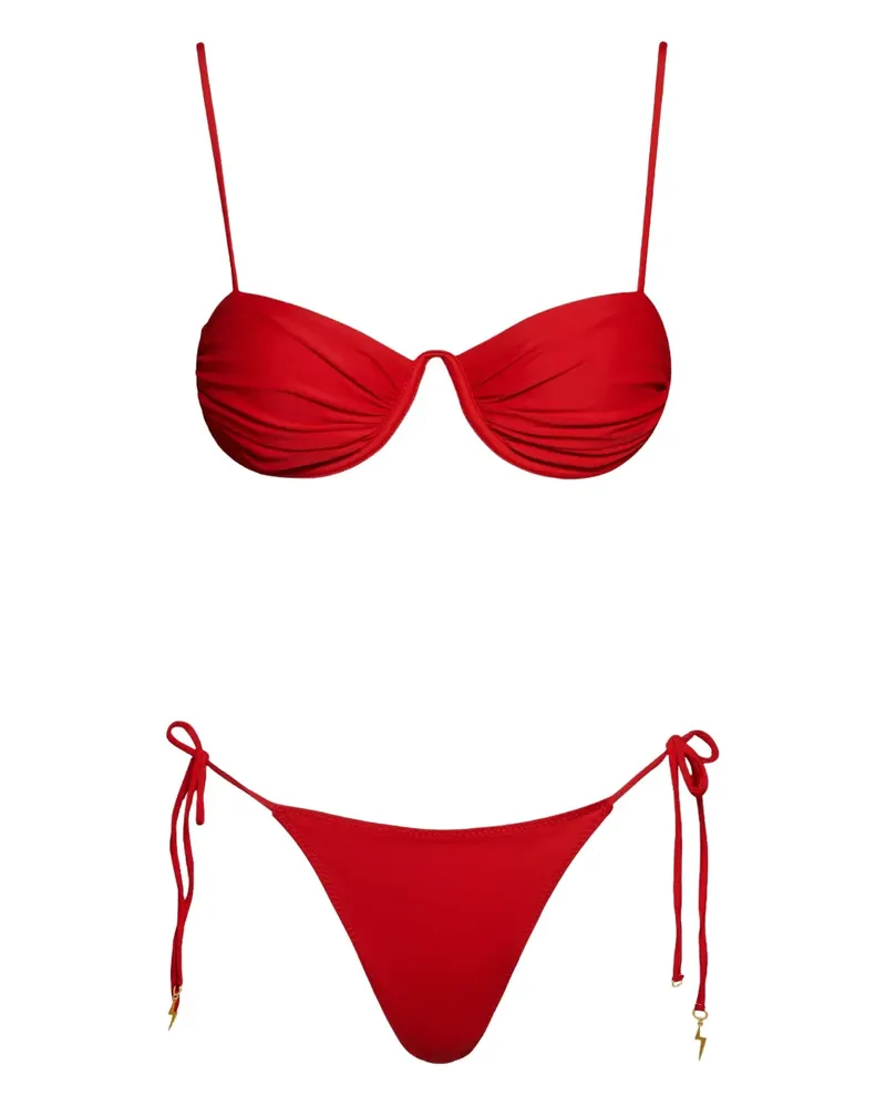 Noire Swimwear Bikini mit Monodraht - Rot Rot