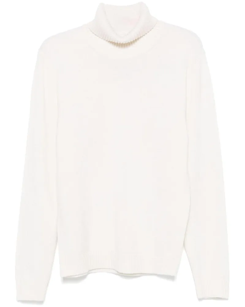 ERALDO Klassischer Kaschmirpullover - Weiß Weiß