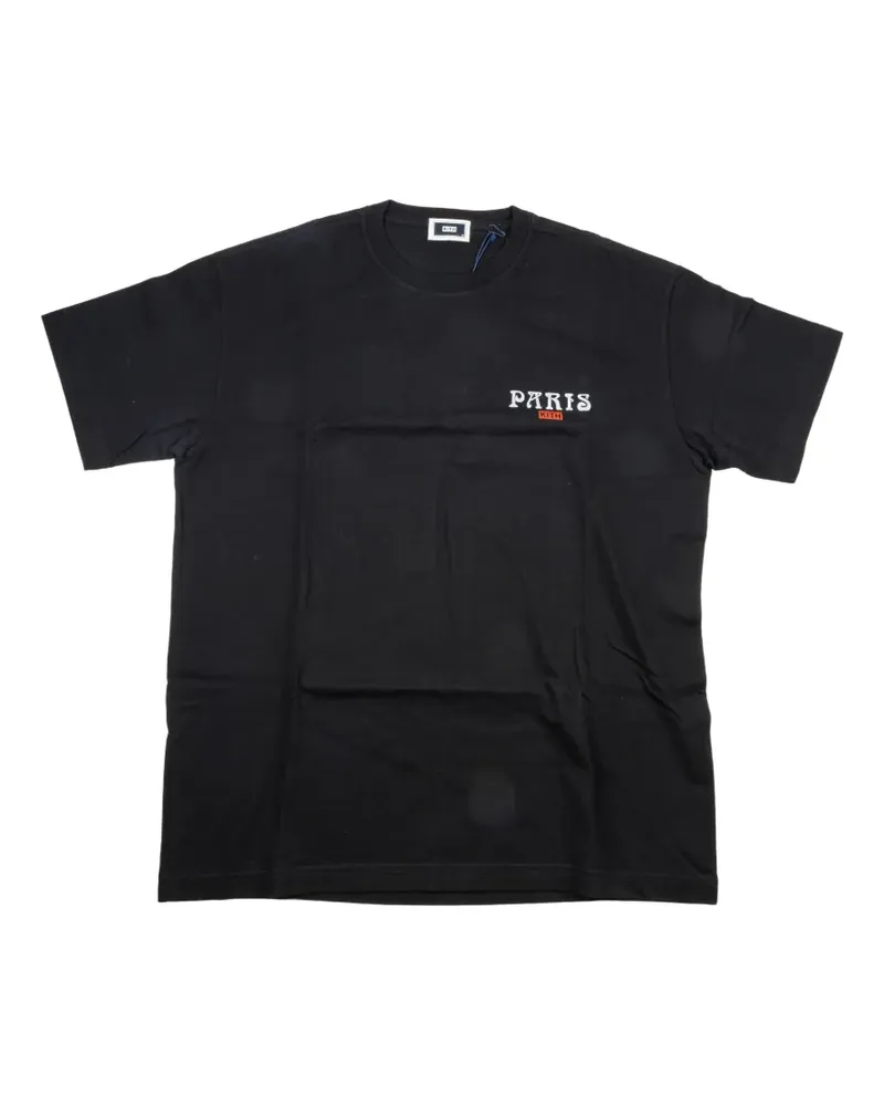 KITH T-Shirt mit Logo - Schwarz Schwarz