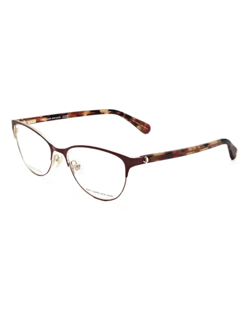 Kate Spade Hadlee Cat-Eye-Brille - Rot Rot