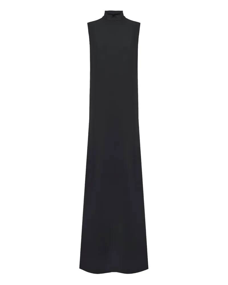 Taller Marmo Ärmelloses Miami Maxikleid - Schwarz Schwarz