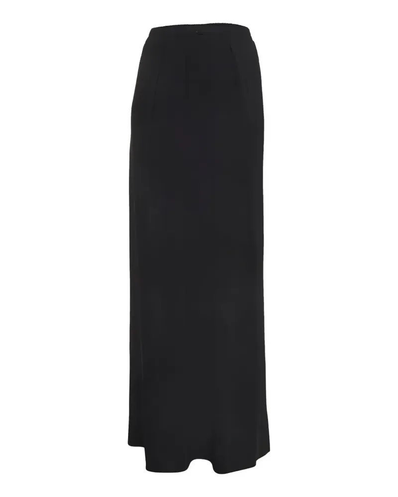 Roberto Cavalli pleated paneled maxi skirt - Schwarz Schwarz