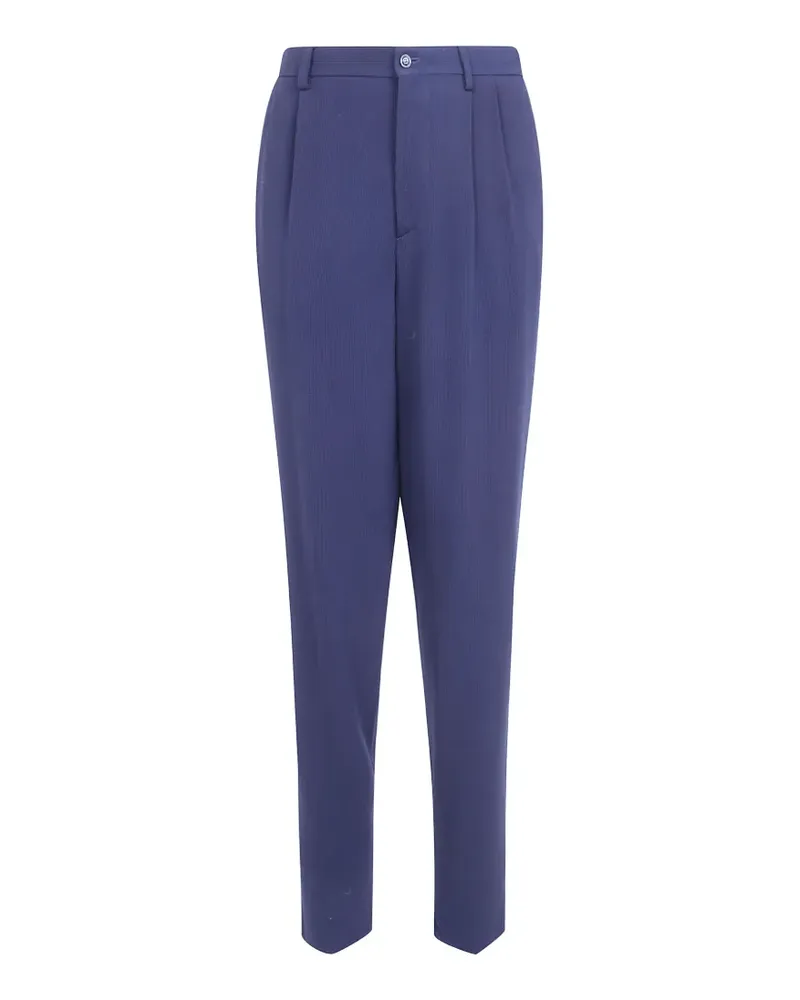 Giorgio Armani Klassische Bundfaltenhose - Blau Blau