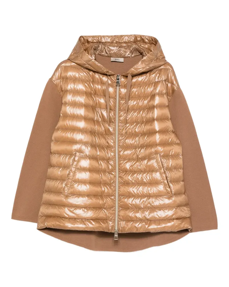 Herno hooded padded jacket - Braun Braun