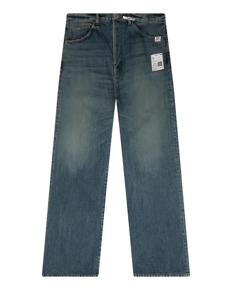 MIHARAYASUHIRO flare tapered jeans - Blau Blau