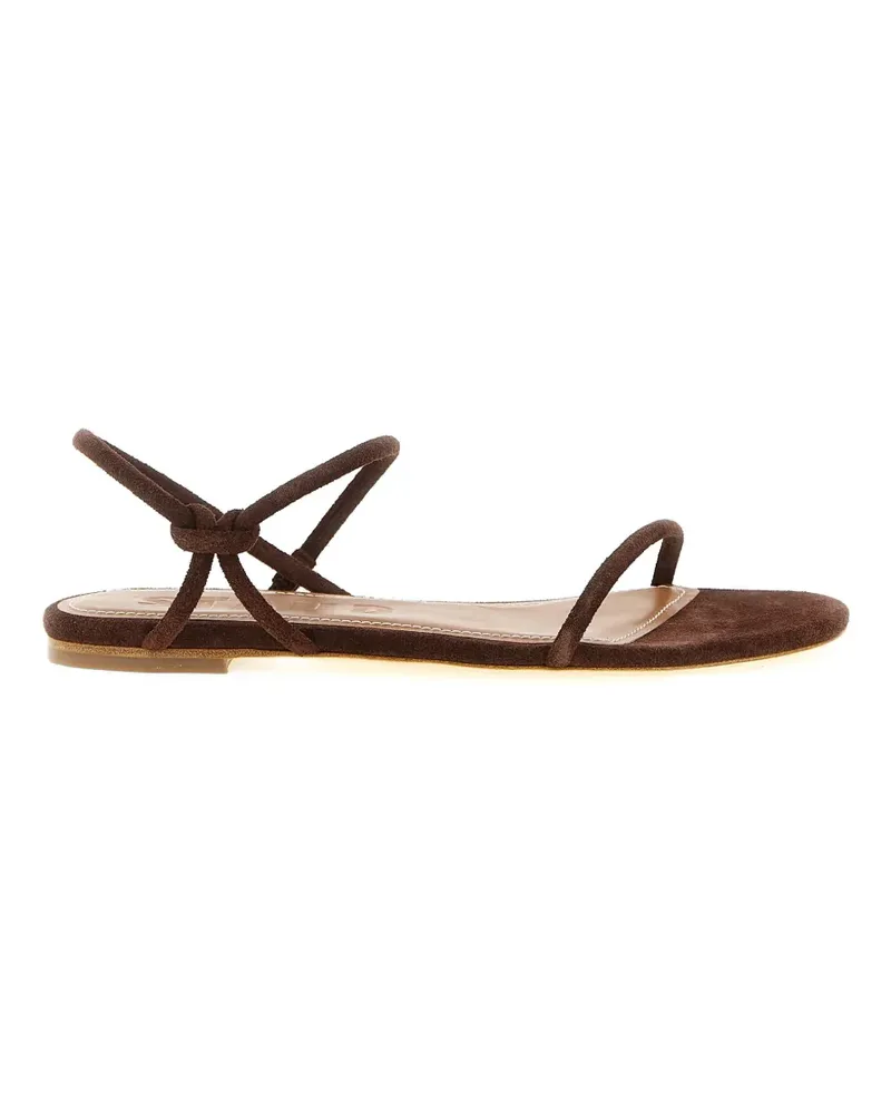STAUD Sandalen mit runden Riemchen - Braun Braun