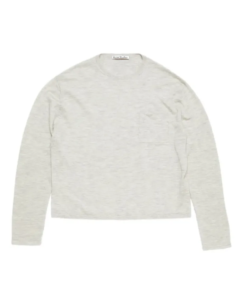 Acne Studios Pullover mit Taschendetail - Grau Grau