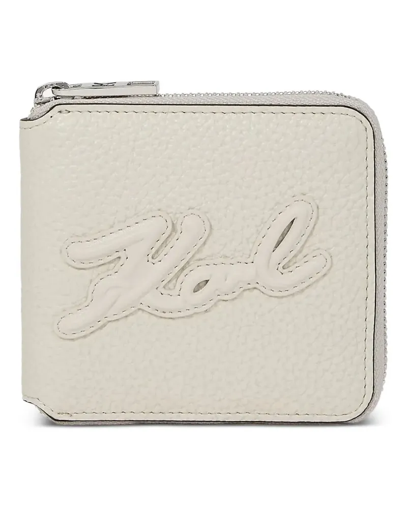 Karl Lagerfeld K/Skuare Portemonnaie - Weiß Weiß