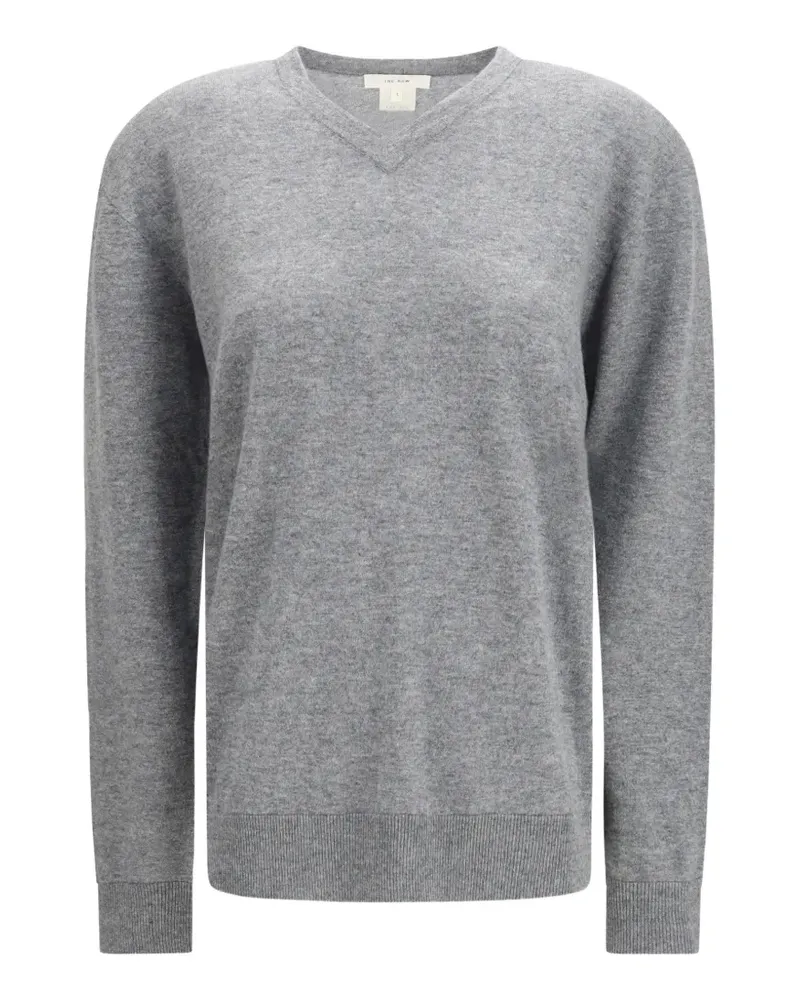 The Row Nian V-neck top - Grau Grau