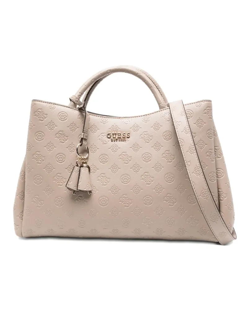 Guess Phoebe 4G Tote Bag - Nude Nude