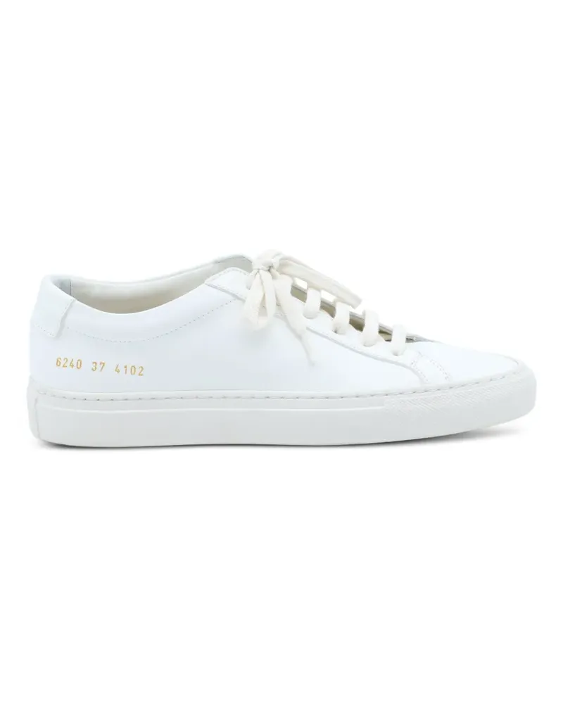 Common Projects Klassische Sneakers - Weiß Weiß