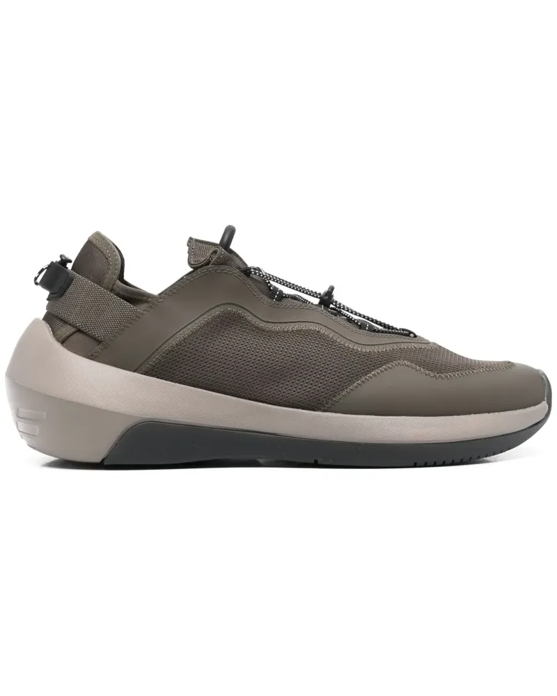 Emporio Armani Sneakers mit Netzeinsatz - Grün Grün