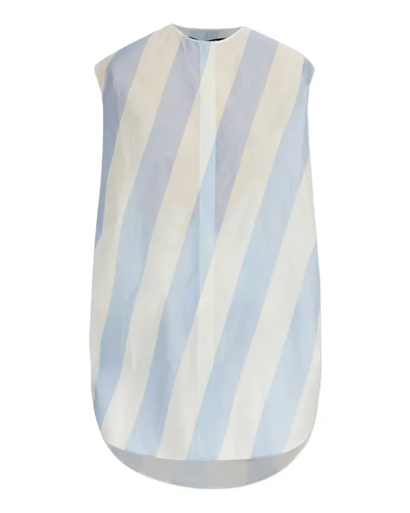 Jacquemus Berlingot striped minidress - Blau Blau