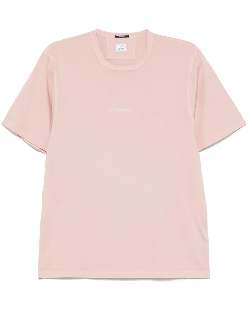 C.P. Company T-Shirt mit Logo-Print - Rosa Rosa