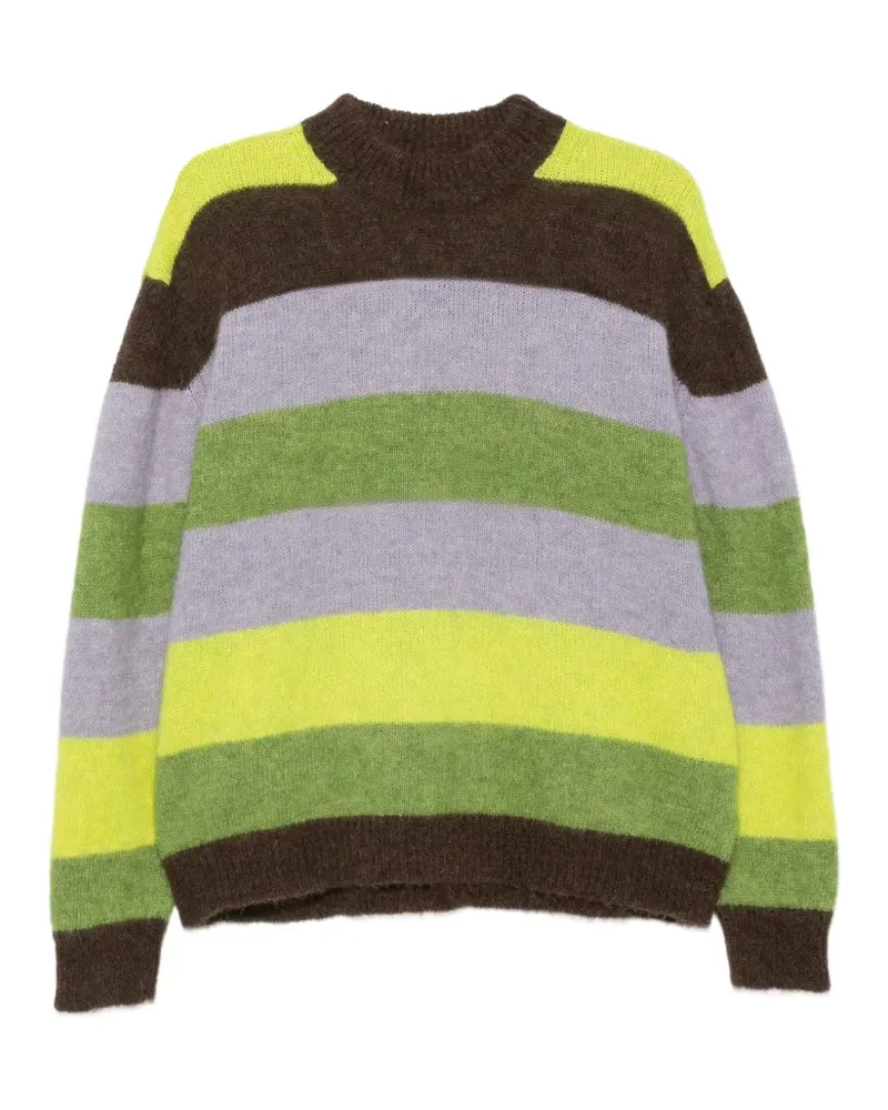 Daniele Fiesoli Gestreifter Pullover - Braun Braun