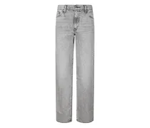 Baggy Dad Jeans - Grau