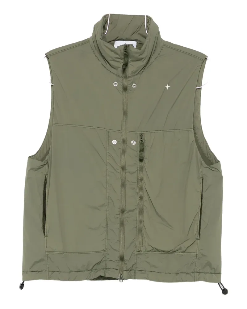 Stone Island S.I Stellina lightweight gilet - Grün Grün