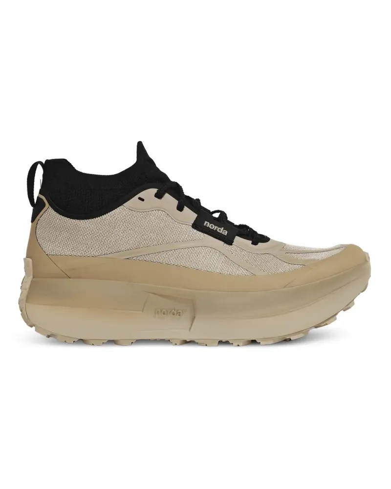 Norda Sneakers mit Mesh-Einsätzen - Nude Nude