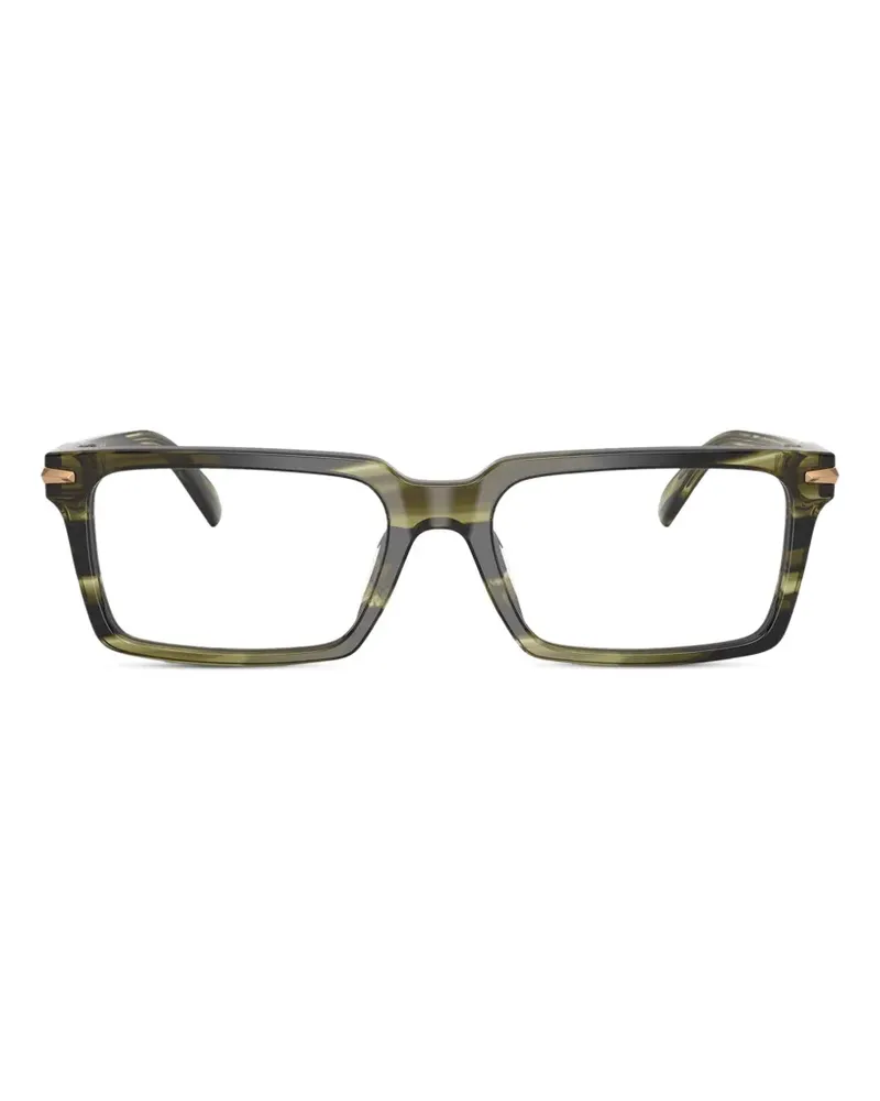 Michael Kors Hornbrille mit eckigem Gestell - Grün Grün