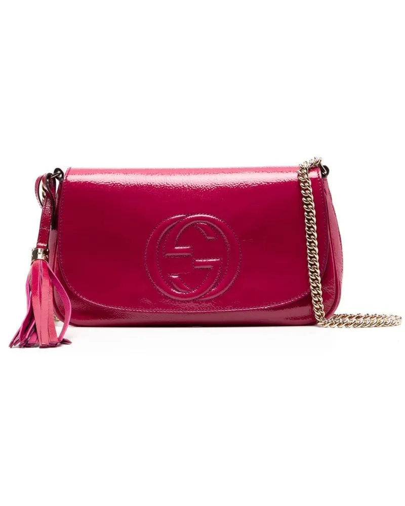 Gucci Umhängetasche aus Leder - Rosa Rosa