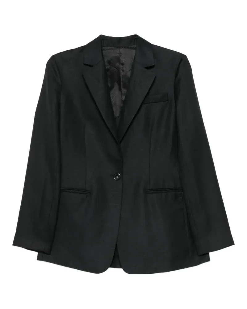 PT TORINO Lidia single-breasted wool blazer - Schwarz Schwarz