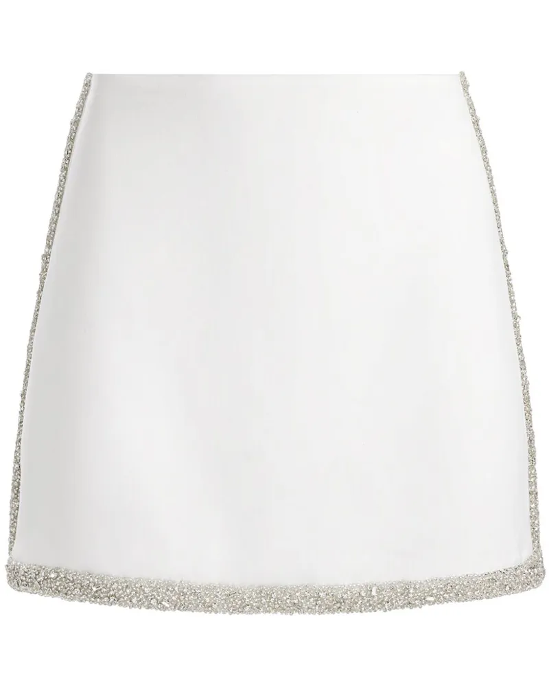 Alice + Olivia Aline Minirock - Weiß Weiß