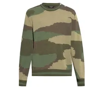 Pullover mit Camouflagemuster