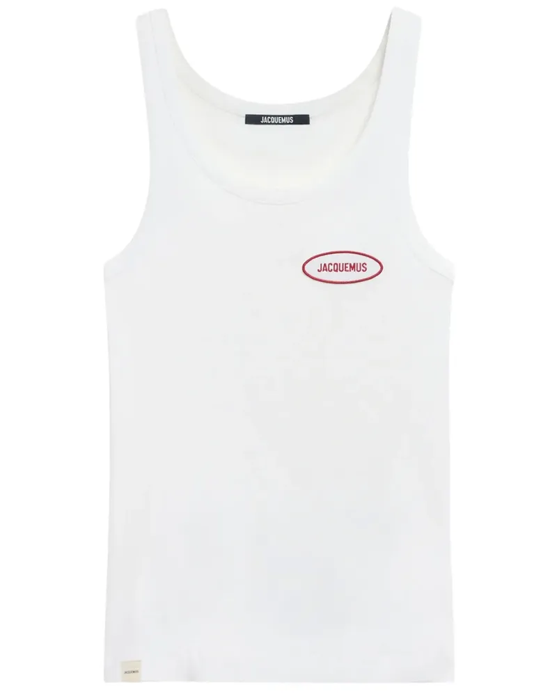 Jacquemus Le Marcel Stazione Weste - Weiß Weiß