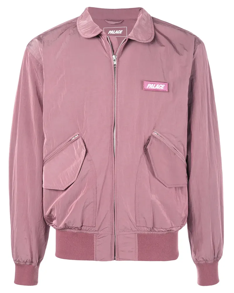 PALACE Bomberjacke mit Reißverschluss - Rosa Rosa