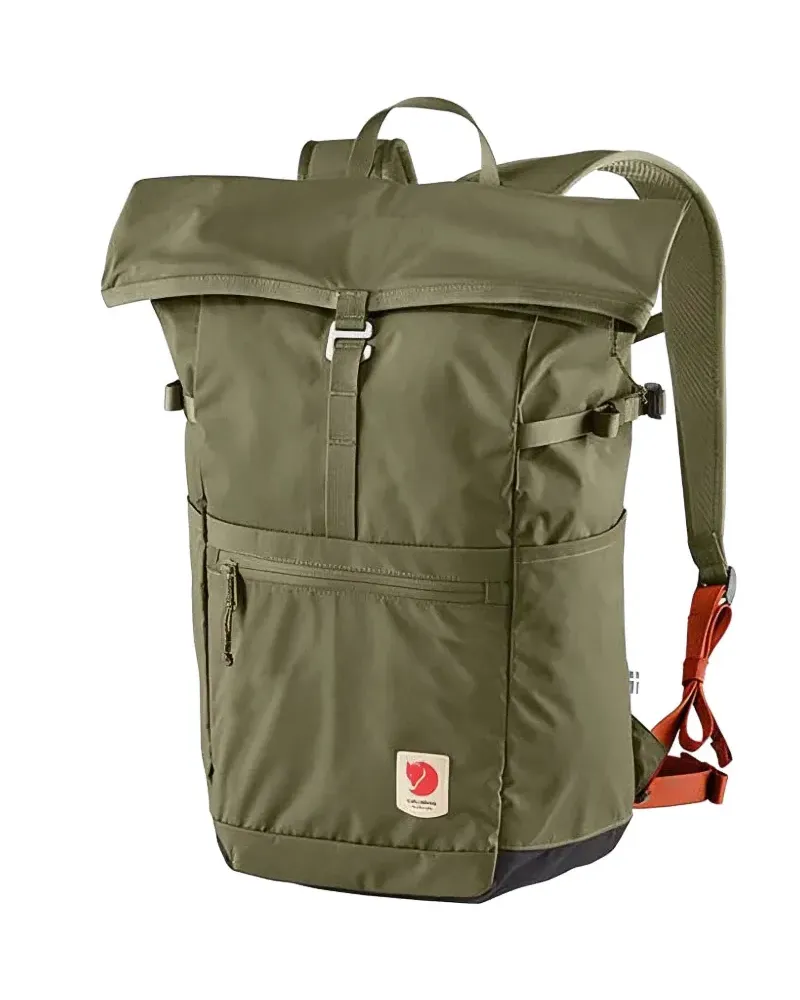 Fjäll Räven High Coast rolltop buckle-fastening backpack - Grün Grün