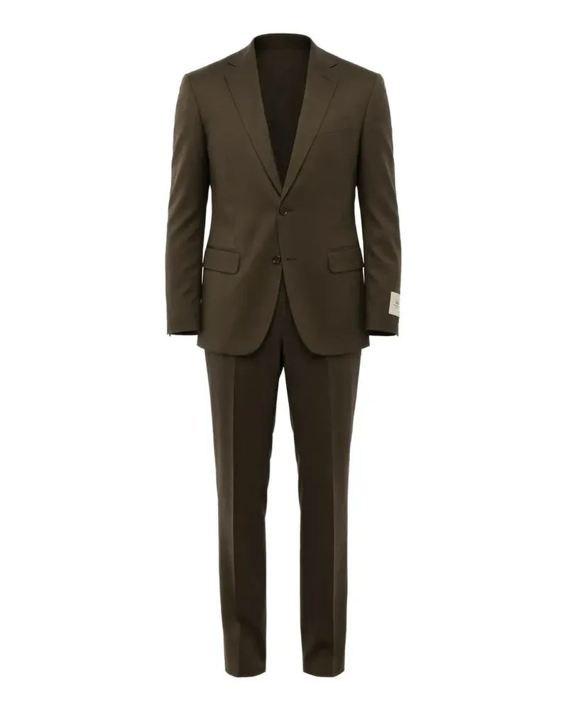 Corneliani slim-fit suit - Braun Braun
