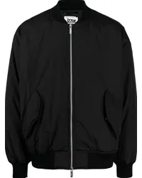 Izzue Reserved Bomberjacke mit Logo-Print Schwarz