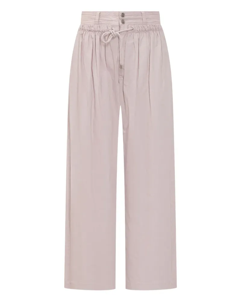 Isabel Marant Hose mit Biesen - Rosa Rosa
